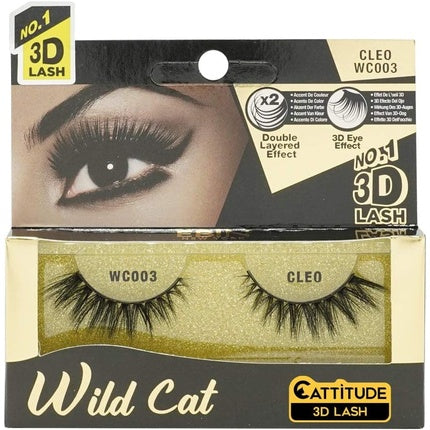Wild Cat Attention 3D Lashes WC003 Cleo