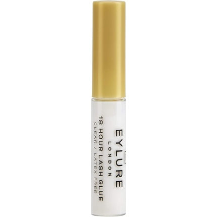 Eylure 18 Hour Lash Glue Clear Finish - 4.5ml Latex-Free Eyelash Adhesive