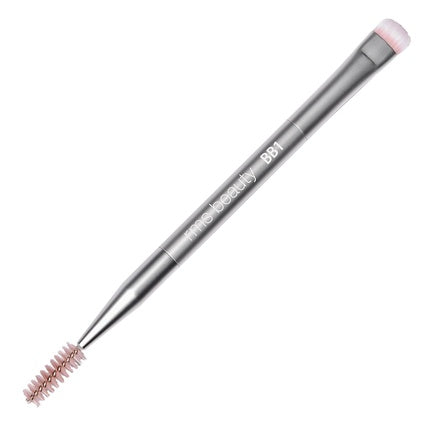RMS Beauty Back2Brow Brush All-in-One Double-Sided Eyebrow Tool with Spoolie and Brush for Defining Eyebrows Cruelty-Free 11.3g