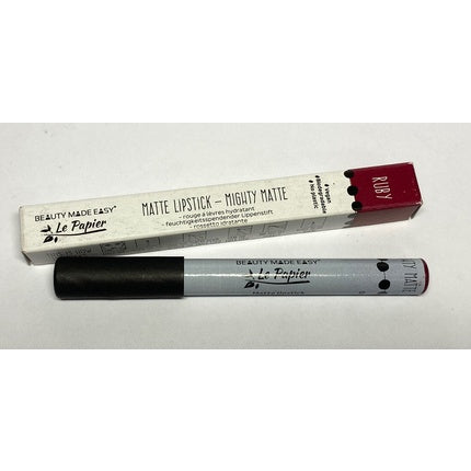 Le Papier Mat Mighty Mat Lipstick Ruby 6g