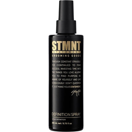 STMNT Grooming Goods Definition Spray 200ml Ultimate Definition with Long-Lasting Texture Semi-Matte Finish Grip and Volume Citrus Aquatic and Woody Notes