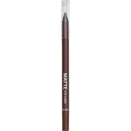 GOSH Neon Blue Eyeliner Matte Waterproof Pencil 015 Mahogany