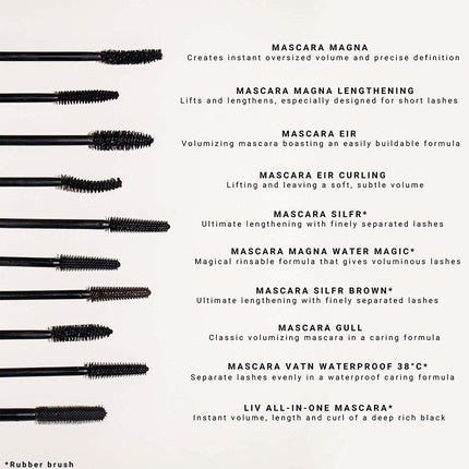 IDUN Minerals Silfr Lengthening Mascara Black