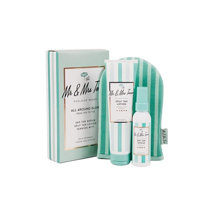 Mr & Mrs Tannie Tannie Box Poolside Ready All Around Glow Face & Body Including
