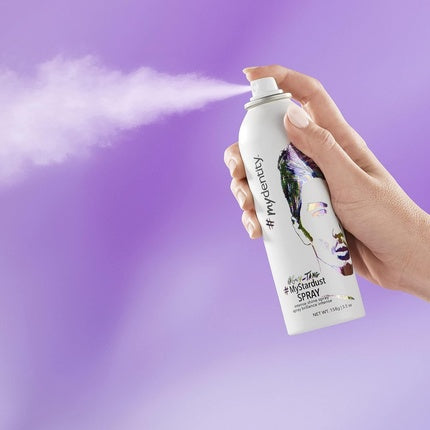 #mydentity MyStardust Intense Shine Spray 5.5oz - Formulated with Watermelon Extract for High Shine Finish - Reduces Frizz and Flyaways