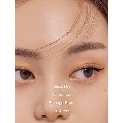 Mizon Liquid Vegan Eyeliner Waterproof Quick Dry Long Lasting Smudge Proof Sharp Tip