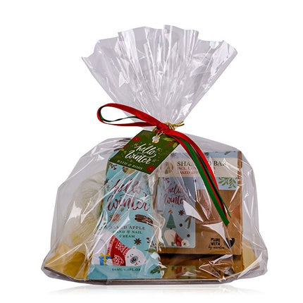 Hello Winter Gift Set with Washing Sponge