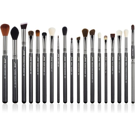 Jessup Brand 19pcs Professional Makeup Brush Set Beauty Eyeshadow Blend Shadow Eyeliner Smoked Eye Shader Eye Makeup Brush Set T131