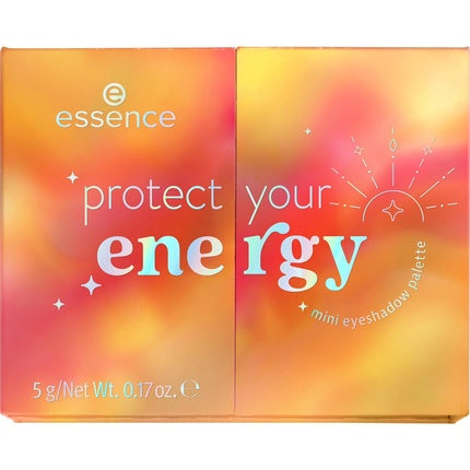 Essence Protect Your Energy Mini Eyeshadow Palette 6 Colors Long-Lasting Shimmering Vegan