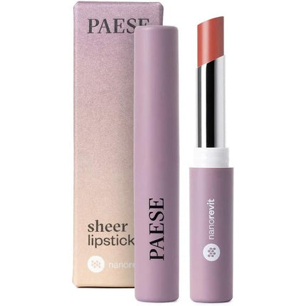 Paese Nanorevit Sheer Lipstick 30 Au Naturel 4.3g