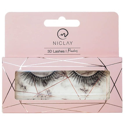 NICLAY 3D Eyelash Crown Peaches