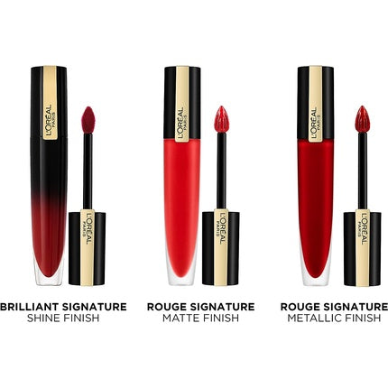 L'Oreal Paris Rouge Signature Matte Liquid Lipstick Ultra-Matte Lip Stain Up