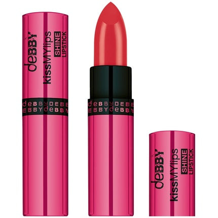 Debby Kiss My Lips Shine 07 Tulip Red Lipstick Make-Up Lips