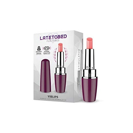 Latetobed Viblips Lipstick Stimulator Purple