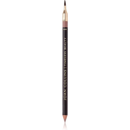 Joan Collins Timeless Beauty Contour Lip Pencil and Brush Nude