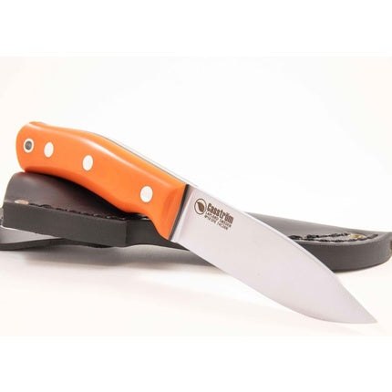 Casstrom Unisex Adult No 10 Sfk G10 Handle Knife Orange Sunset Red