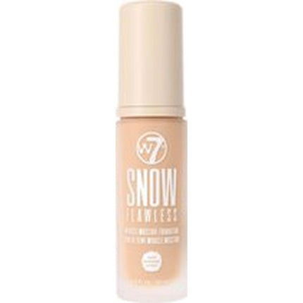 W7 Snow Flawless Miracle Moisture Foundation - Early Tan