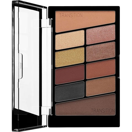 Wet 'N' Wild Color Icon 10 Pan Eyeshadow Palette with 10 Bright Shades