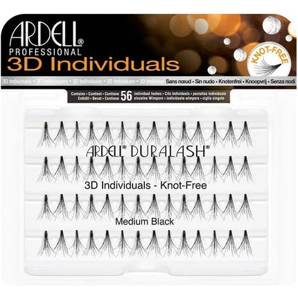 Ardell Pestanas Postizas 3d Individual Medium Black
