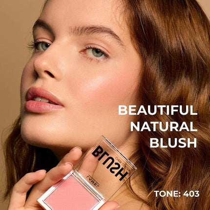 Lamel Blush Cheek Colour 4 Universal Shades Coral N. 403 - Cruelty-free