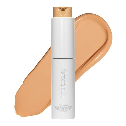 RMS Beauty ReEvolve Natural Finish Foundation Liquid Face Makeup Skin Tint Refillable Pump 33.5 Full Size