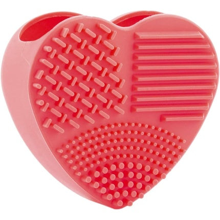 Heart InnovaGoods Makeup Brush and Brush Cleaner