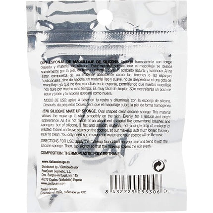 Postquam 8432729055306 Silicone Sponge Black