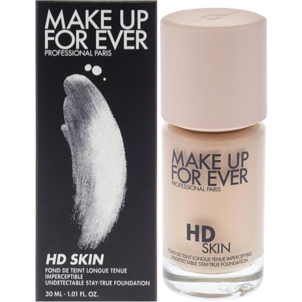 HD Skin Undetectable Stay-True Foundation 1N14 Beige by Make Up For Ever for Women 1.01 oz