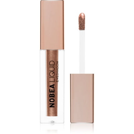 NOBEA Metal Liquid Eyeshadow - Coffee #E04, 4 ml