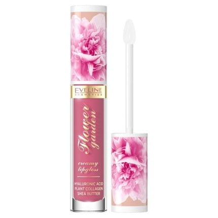 Eveline Cosmetics Flower Garden Creamy Lip Gloss No. 03 Vegan Formula