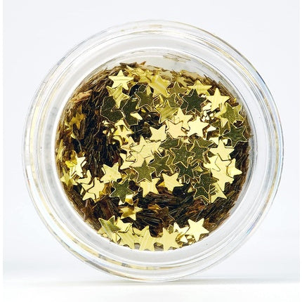Stargazer Cosmetic Glitter Stars for Face - Gold