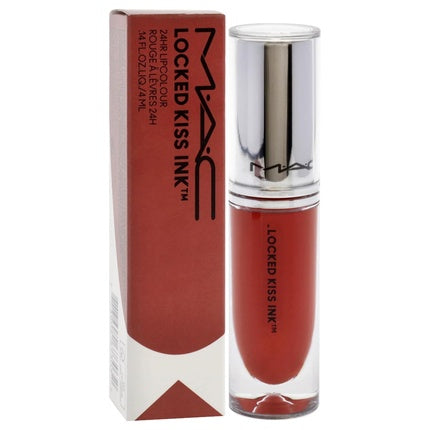 MAC Locked Kiss Ink Lipcolor Extra Chili for Women 0.14oz Lipstick