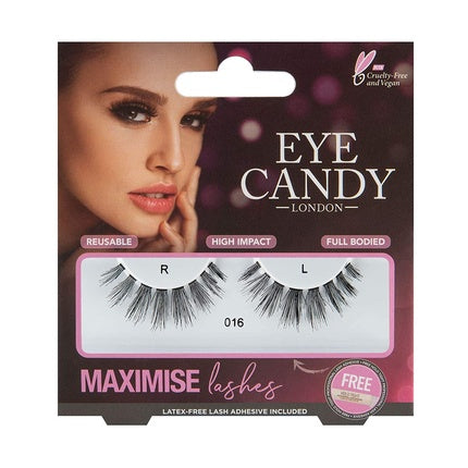 Maximize Style False Eyelashes No. 016 Black