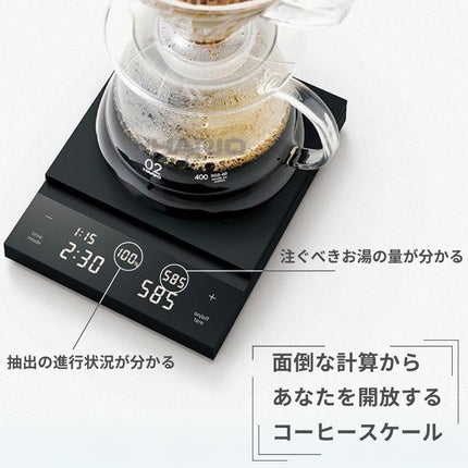 Hario CST-2000-W Polaris Coffee Scale White