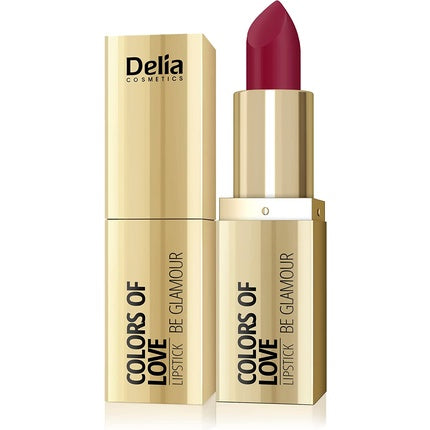Delia Cosmetics Colors of Love Creamy Lipstick Stick Get Lucky Gloss Lips Long-Lasting Effect 4g