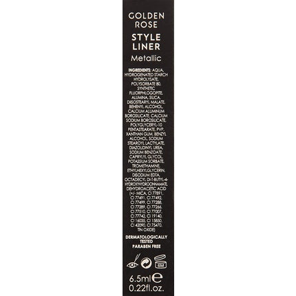 Golden Rose Style Liner Metallic 02