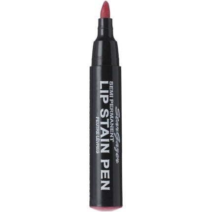 Semi-Permanent Lip Stain Pen 2 - Up to 12-Hour Creamy Matte Lip Color with Reversible Nib 1 Count