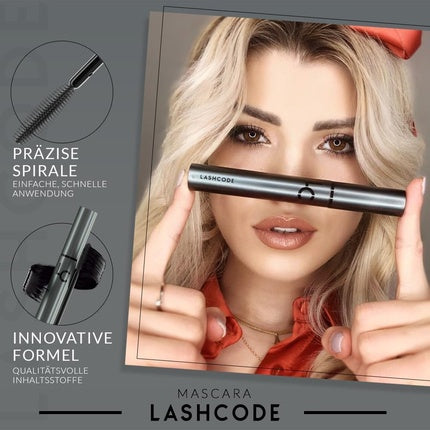 Lashcode Nourishing Mascara For Eyelashes Black 10ml