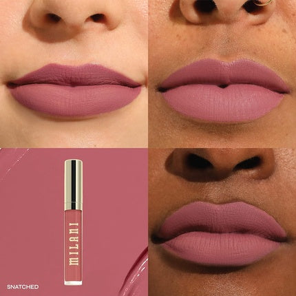 Milani Stay Put Longwear Liquid Lipstick Snatched
