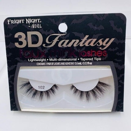 Ardell Fright Night 3D Fantasy Faux Mink Lashes with Adhesive