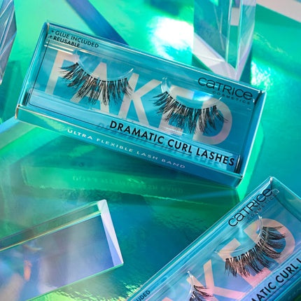 Catrice Faked Dramatic Curl Lashes Black Easy to Remove Extreme Volume Instant Result Long-lasting Nanoparticle Free