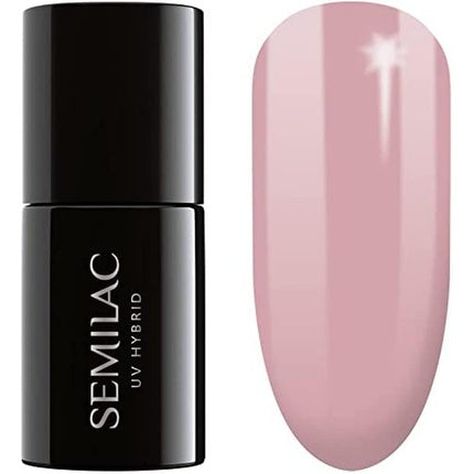 Semilac UV Nail Polish Classic Nude Beige Color 004 7ml