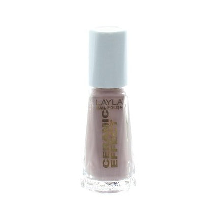 Layla Cosmetics 1243R23-048 Ceramic Effect Nail Polish 0.01L Skin