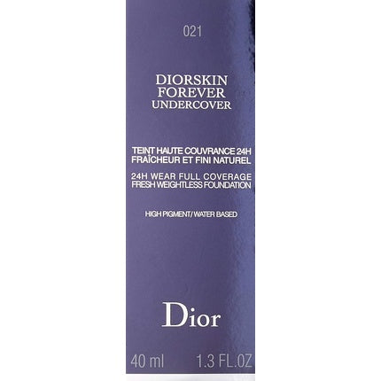 Christian Dior Diorskin Forever Undercover Foundation 021 Linen for Women 1.3 Ounce