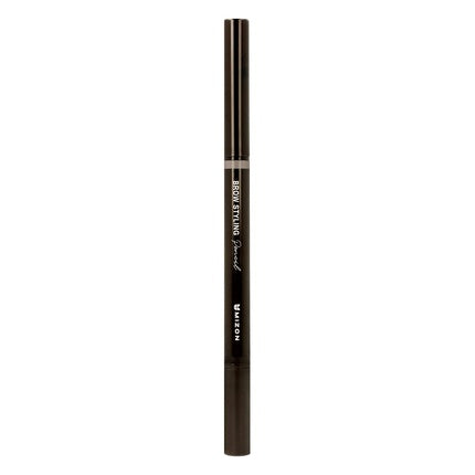 MIZON Brow Styling Pencil Natural Looking Eyebrows Long-Lasting Triangular Shape for Easy Styling 0.35g/0.012oz Brown
