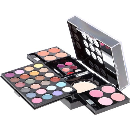 ZMILE COSMETICS All You Need To Go Beauty Box Vegan Cosmetics with Mirror - Small Make-Up Set for On the Go, for Traveling and as a Gift