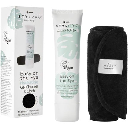 New and Improved STYLPRO Easy On The Eye Microfiber Makeup Remover Face Cloth Kit