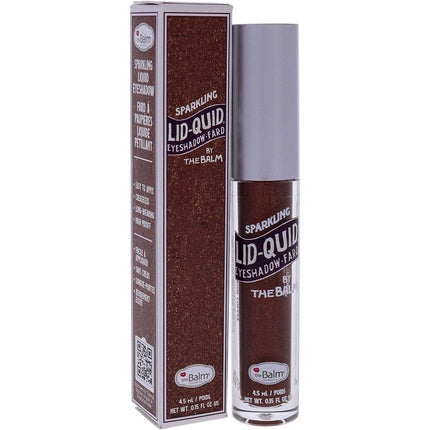The Balm Lid-Quid Sparkling Liquid Eyeshadow Irish Coffee for Women 0.15 oz