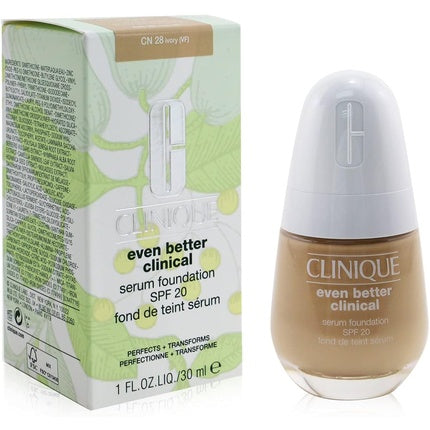 Clinique Even Better Clinical Serum Foundation SPF 20 CN 28 Ivory 30ml