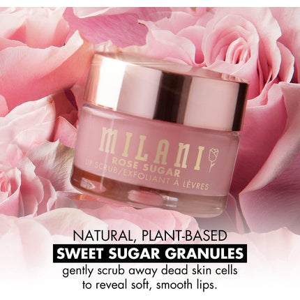 Milani Rose Sugar Lip Scrub Lip Exfoliator for Lip Care and Lip Repair